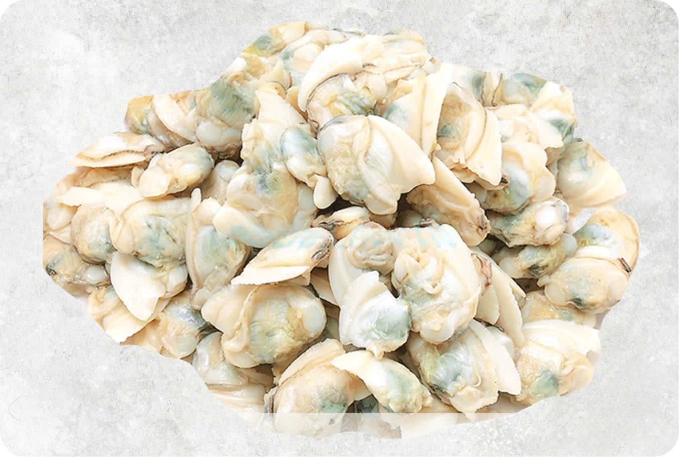Frozen Cooked White Clam Meat Frozen Cooked White Clam Meat - Image 1