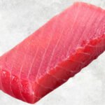 Frozen Yellowfin Tuna Saku, Natural/ Co/ Ts/ Vitamin treated